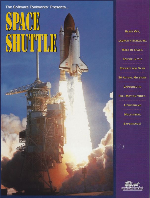 Space Shuttle box art for 3DO
